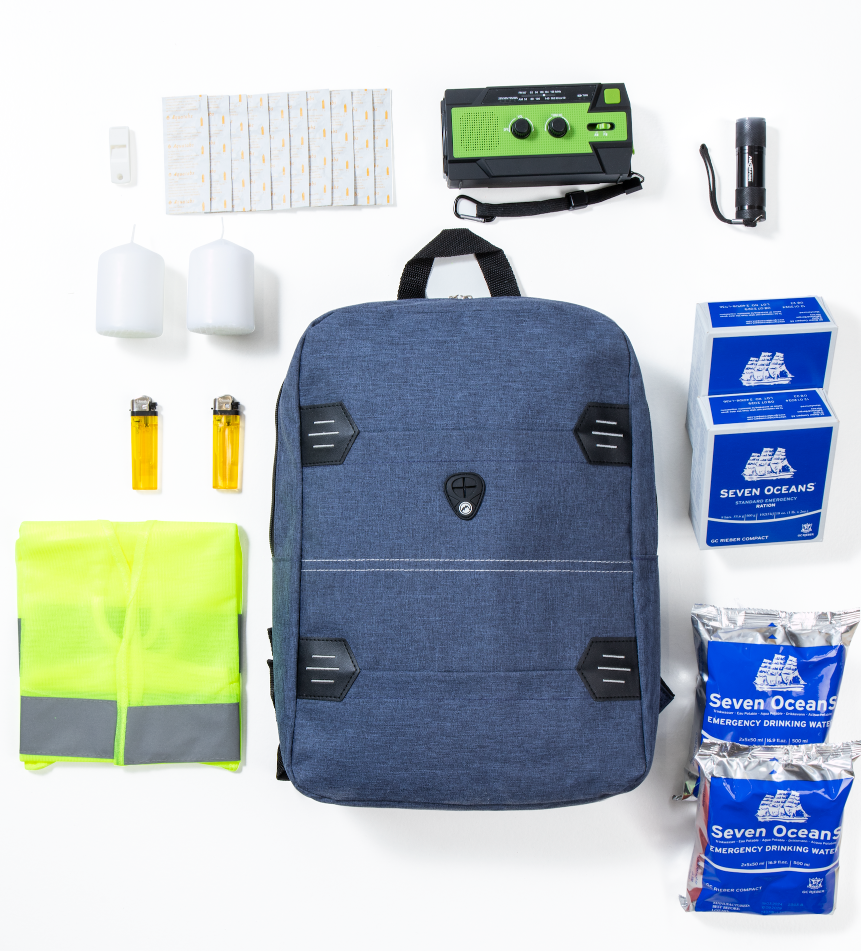 Noodpakket Basis: 3 dagen voedsel (alle essentiële producten)