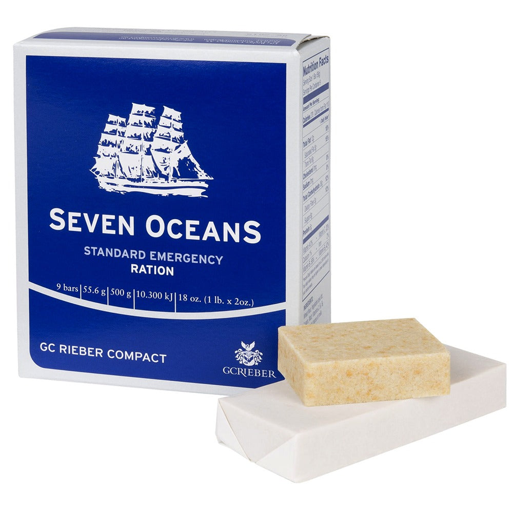 Voedsel - Noodrantsoen Medium - 12-18 dagen - Seven Oceans (500g x 12 doosjes)